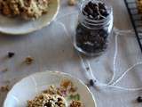 Biscuits au son de blé, yogourt et chocolat