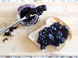 Confiture de bleuets et chia