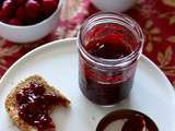 Confiture de fraises aromatisée à la vanille