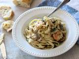 Fettucine sauce Alfredo au chou-fleur