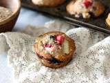 Muffins aux trois fruits