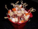 Brochettes apero