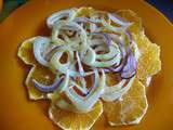 Carpaccio de fenouil a l orange