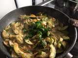 Courgettes au citron confit