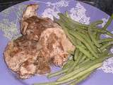 Emince de poulet a la creme dolive