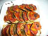 Gratin d aubergines tomate et pesto