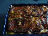 Lasagne de veau aux legumes