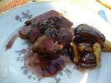 Magret de canard et figues roties