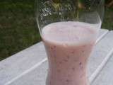 Milk shake a la cerise