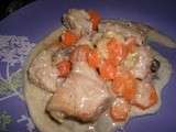 Poulet aux champignons et morilles