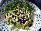 Salade avocat feta