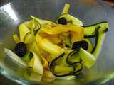 Salade de courgette