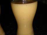 Smoothie peche banane