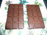 Tablettes au chocolat maison