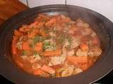 Tajine de veau aux carottes