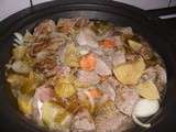 Tajine de veau aux figues et au citron confit