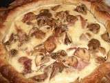 Tarte aux chanterelles