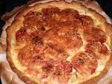 Tarte aux courgettes et chorizo