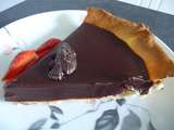 Tarte chocolat au piment espelette