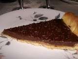 Tarte chocolat et confiture de lait