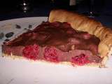 Tarte chocolat - framboise