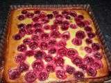 Tarte griotte pistache