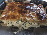 Tourte au fromage et aux herbes