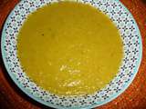 Veloute de potiron aux poireaux