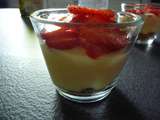 Verrine citron fraise