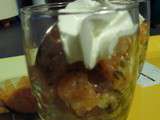 Verrine tartare et chantilly