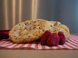 Cookies framboises et chocolat blanc