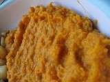 Purée de patate douce - à partir de 7 mois