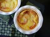 Clafoutis aux abricots et noix de coco