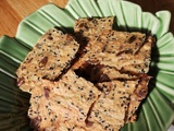 Crackers maison aux graines