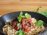 Linguine au thon et la tomate