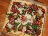 Pizza blanche Carciofo aux coeurs d'artichauts