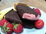 Esquimaux fraise-choco-coco (vegan)