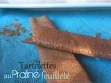 Tartelettes au praliné croustillant