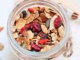 Granola croustillant { ... & gourmand, aux