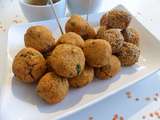 Boulettes de lentilles corail à l'indienne