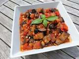 Caponata sicilienne