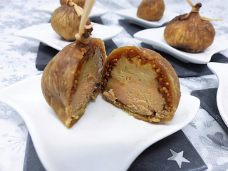 Figues farcies au foie gras