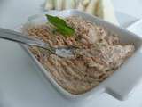 Rillettes de thon au boursin ail et fines herbes