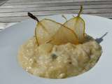 Risotto à la poire et au gorgonzola