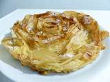 Tarte froufrou (Galatopita ou ruffled milk pie)