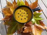 Velouté d'automne (butternut, carotte et lentille corail)