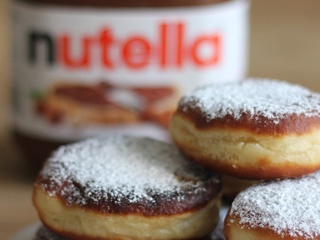 Beignets moelleux au lait ribot fourrés au Nutella