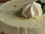 Cheesecake citron vert & menthe