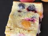 Clafoutis cerise-abricot aux amandes