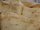 Crêpes au lait de coco